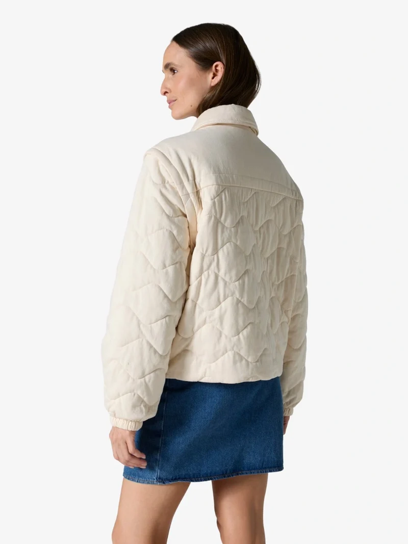 Doudoune manches amovibles JOTT Sacha - Beige