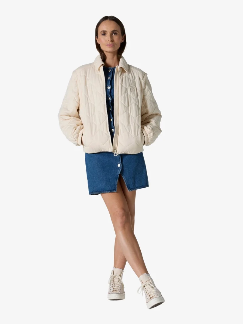 Doudoune manches amovibles JOTT Sacha - Beige