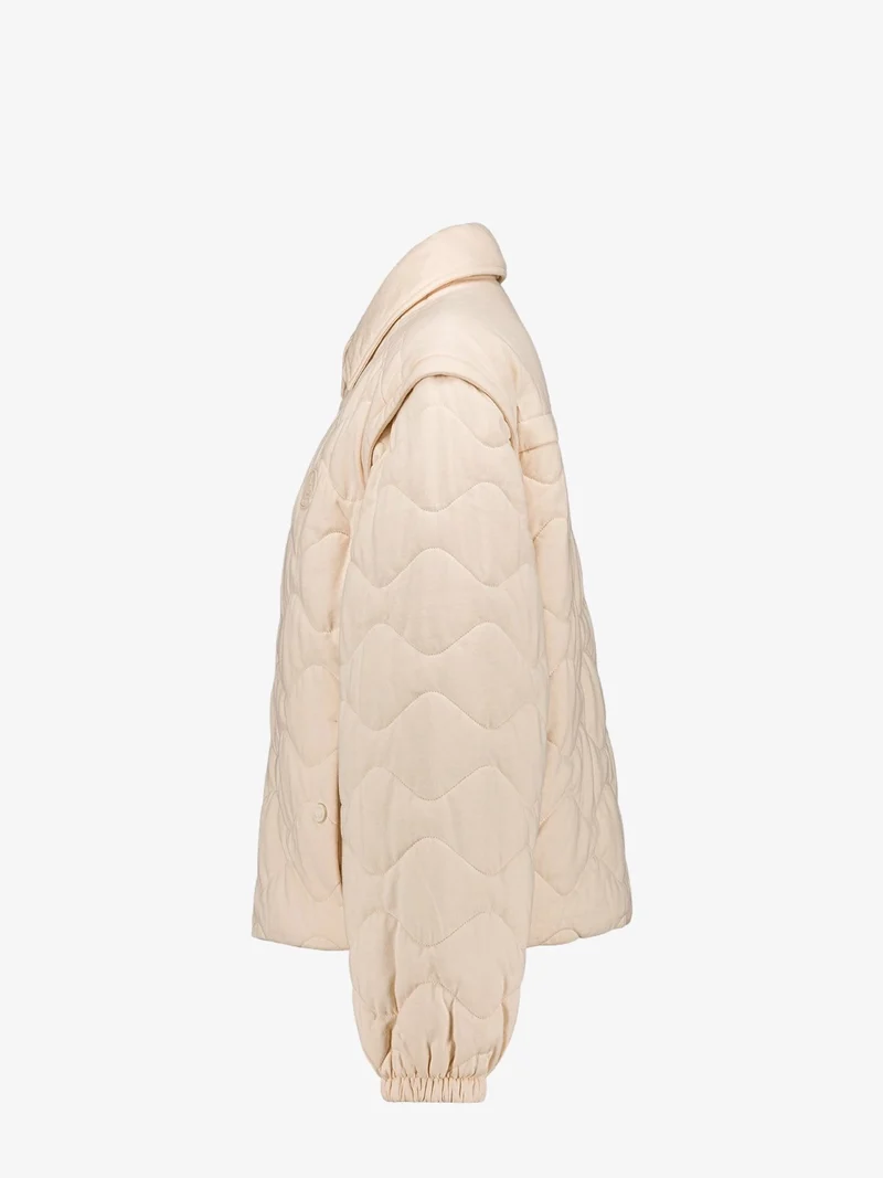 Doudoune manches amovibles JOTT Sacha - Beige