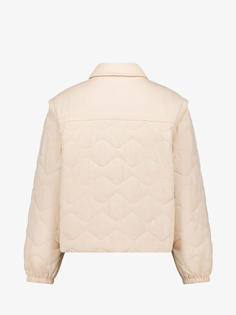 Doudoune manches amovibles JOTT Sacha - Beige