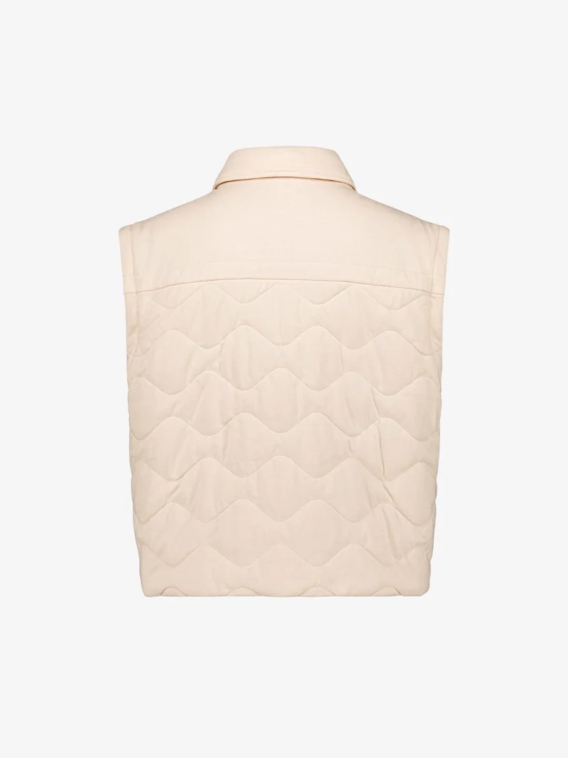 Doudoune manches amovibles JOTT Sacha - Beige