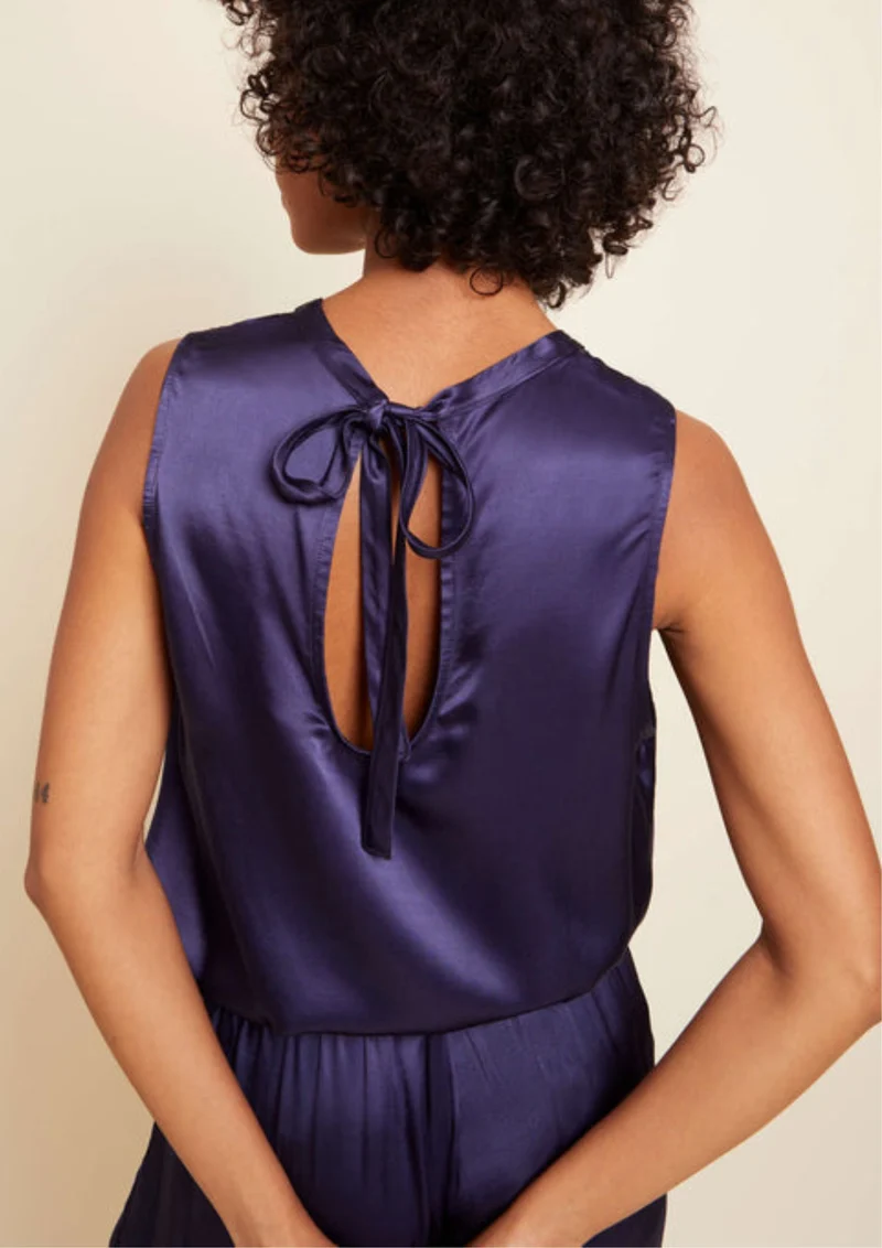 Rachel Tie Back Shell Tank