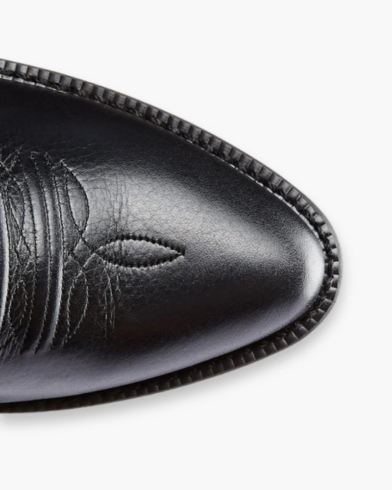Béatrice | Bottes de cowboy western noires pour femme
