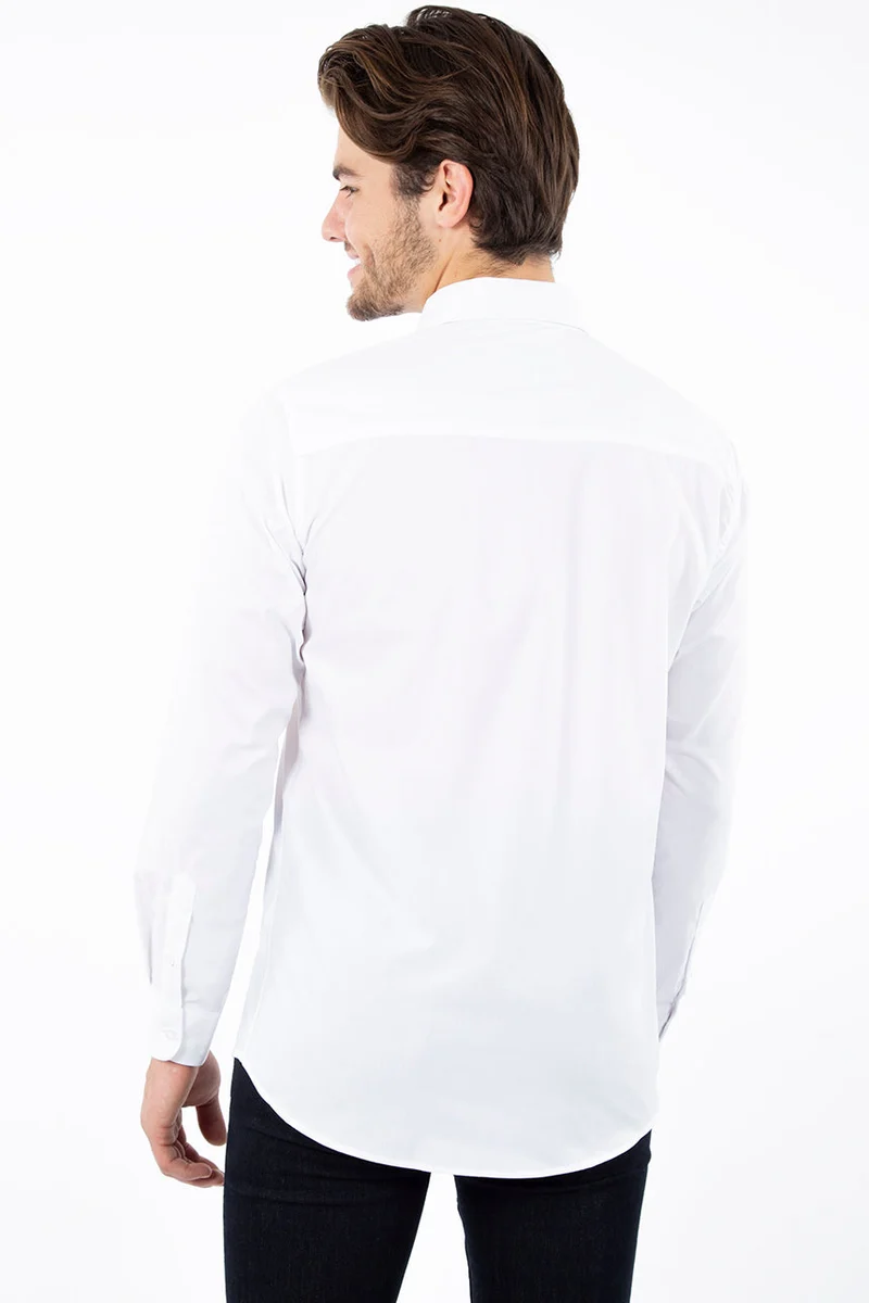 Chemise classique unie | 3 couleurs
