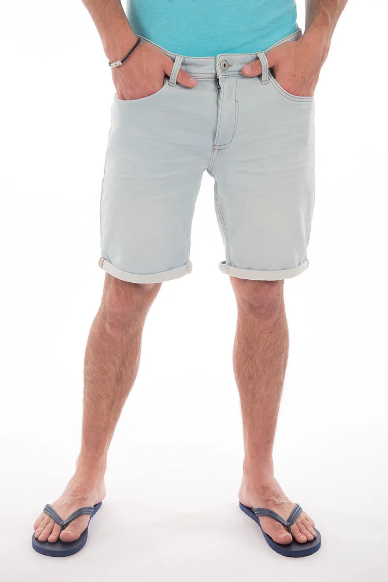Short en jean délavé | 3 couleurs