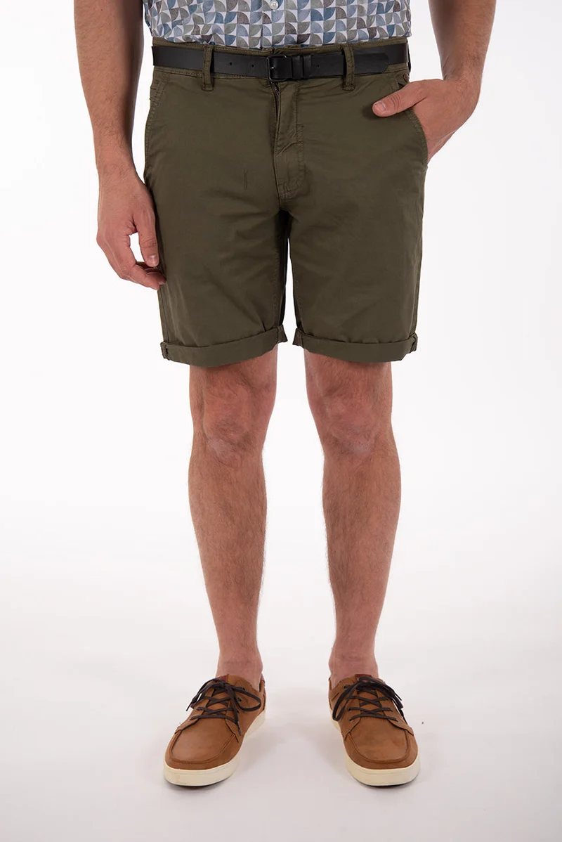 Short chino ceinturé | 4 couleurs