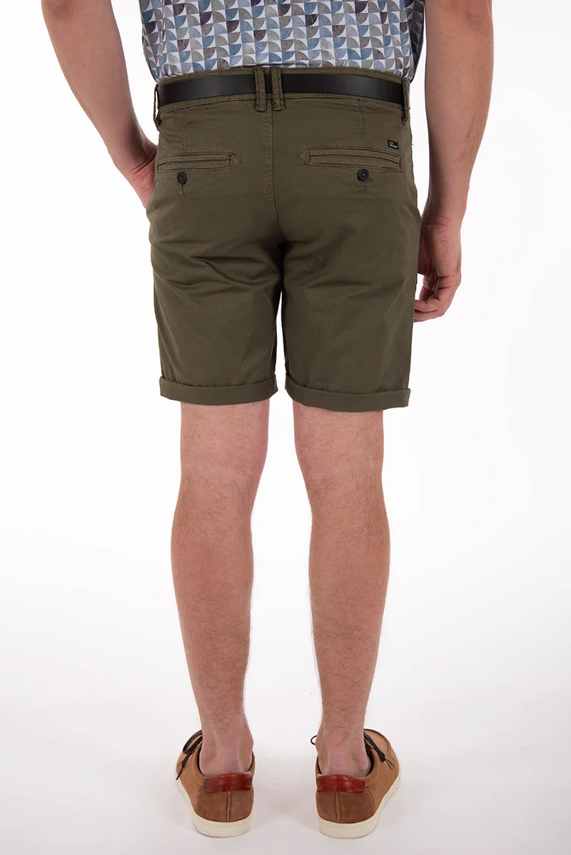 Short chino ceinturé | 4 couleurs