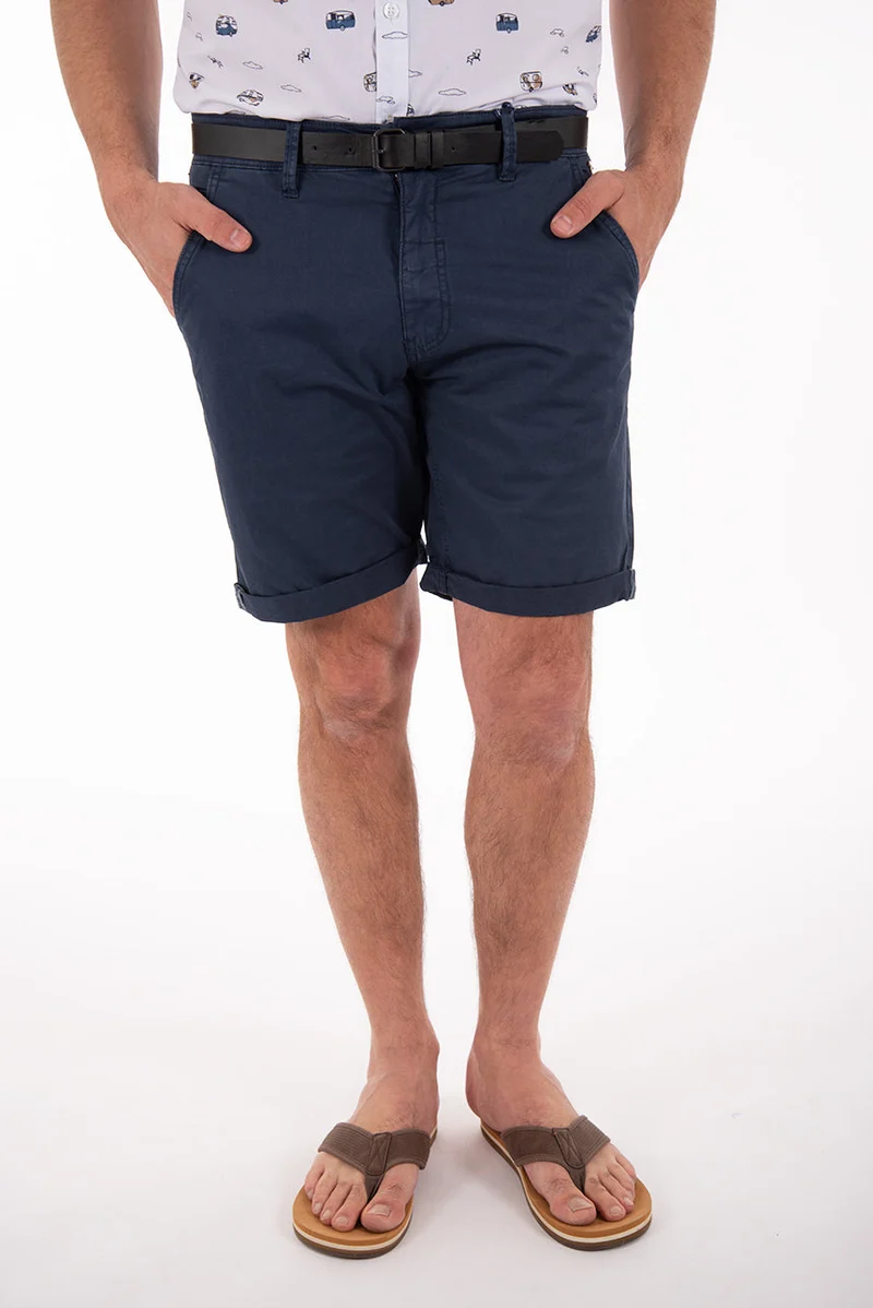 Short chino ceinturé | 4 couleurs
