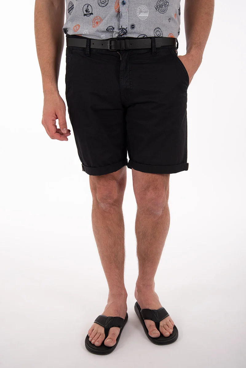 Short chino ceinturé | 4 couleurs