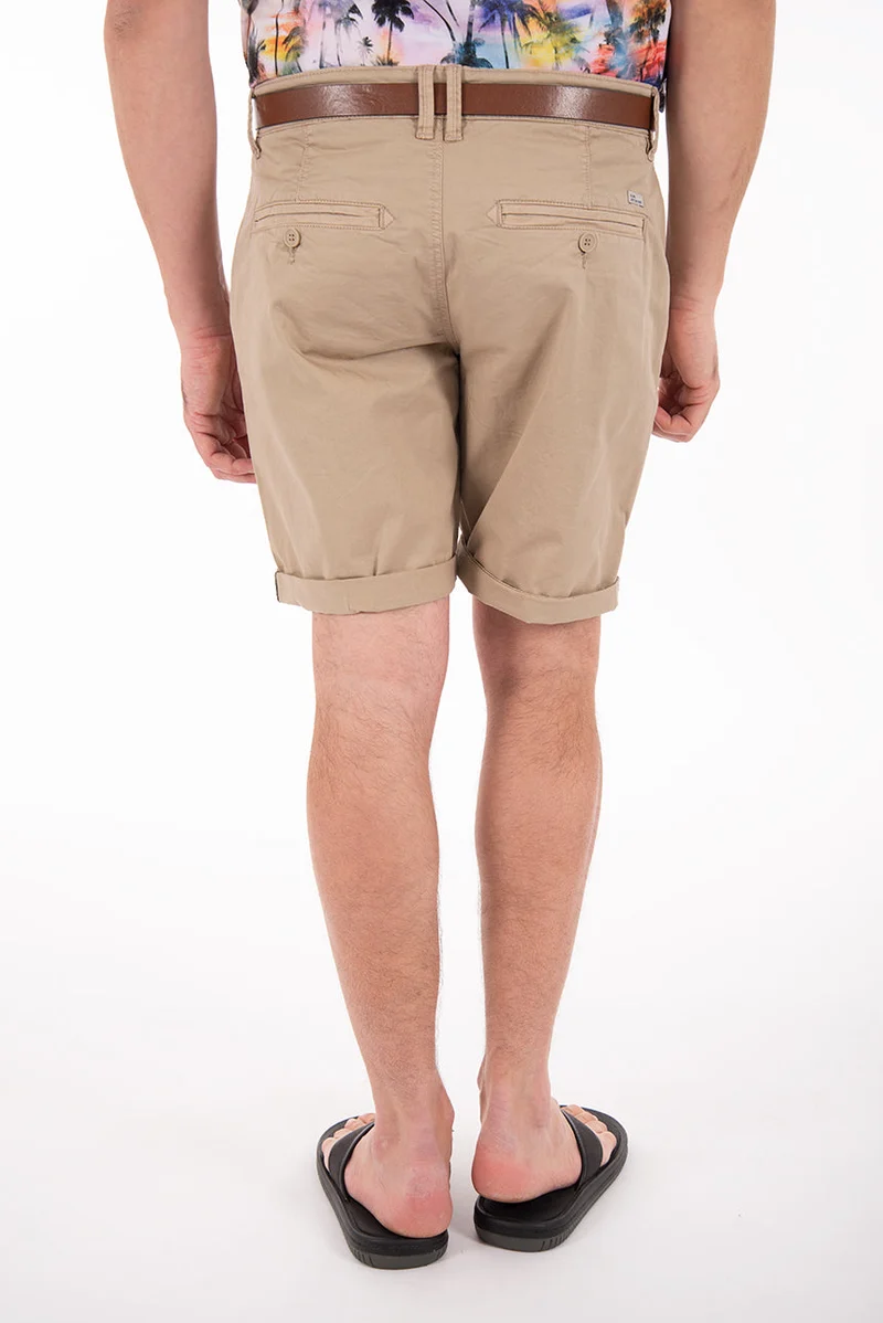Short chino ceinturé | 4 couleurs