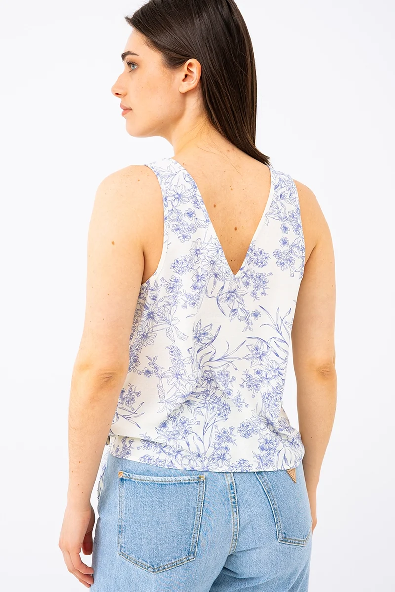 La camisole ample nouée