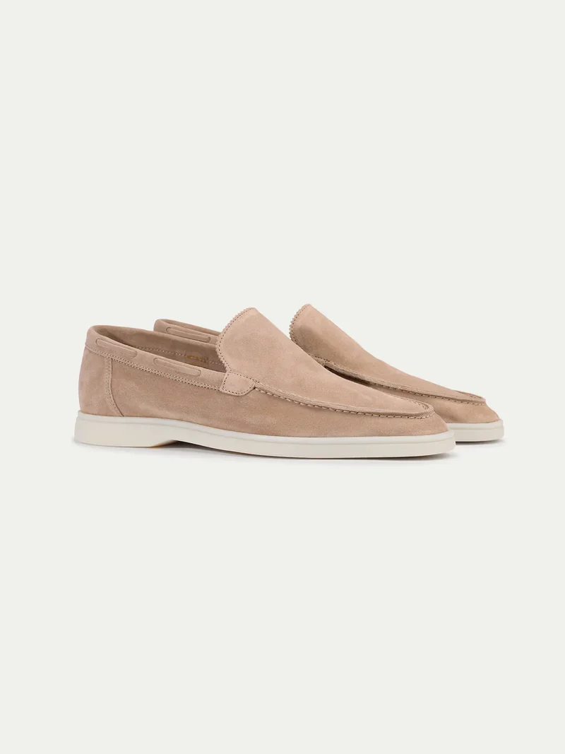 Mocassins en Daim avec Confort Léger pour Homme