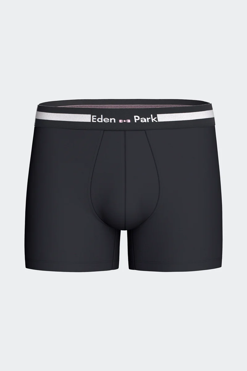 Lot de 2 boxers en jersey de coton stretch marine et kaki