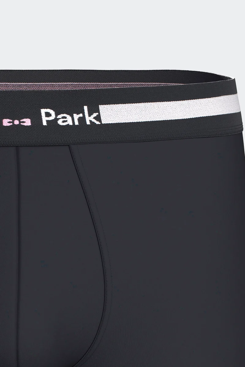 Lot de 2 boxers en jersey de coton stretch marine et ciel