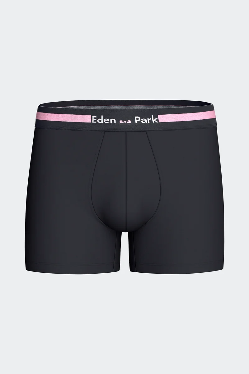 Lot de 3 boxers en jersey de coton stretch unis
