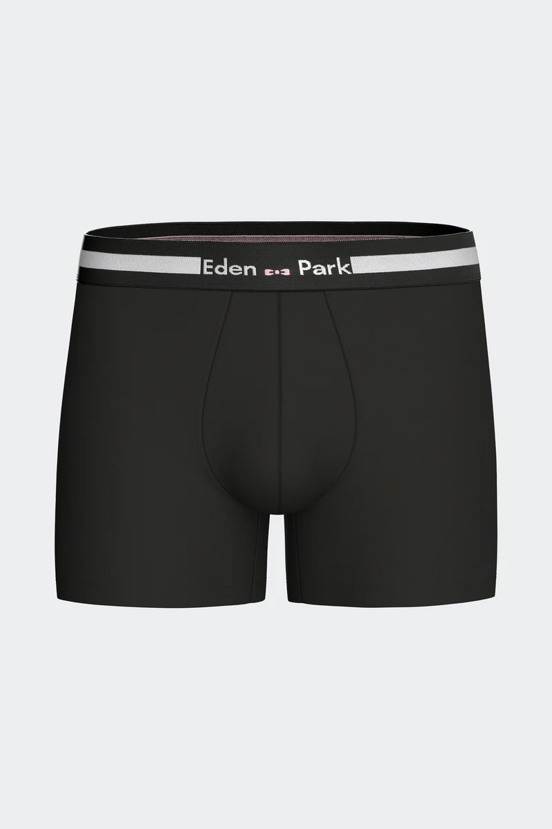 Lot de 3 boxers en jersey de coton stretch unis