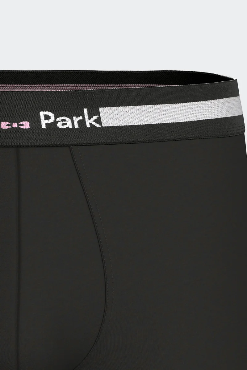 Lot de 3 boxers en jersey de coton stretch unis