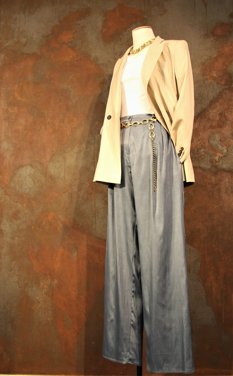 Miro argent bleu