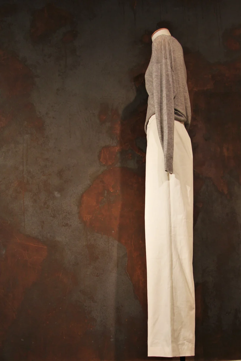 Pantalon ivoire Modigliani