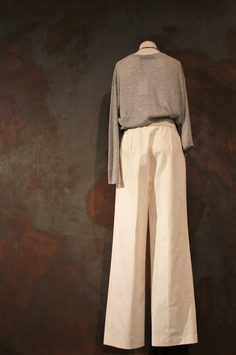 Pantalon ivoire Modigliani