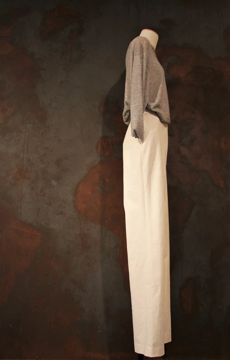 Pantalon ivoire Modigliani