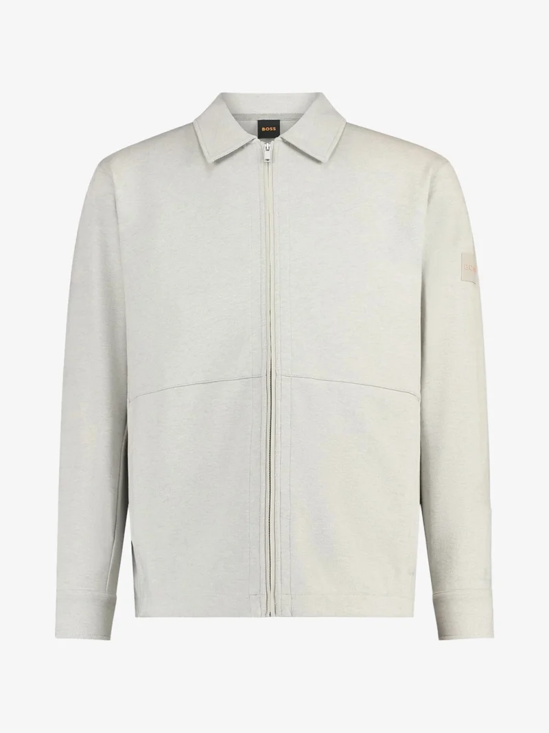 Veste BOSS grise en coton