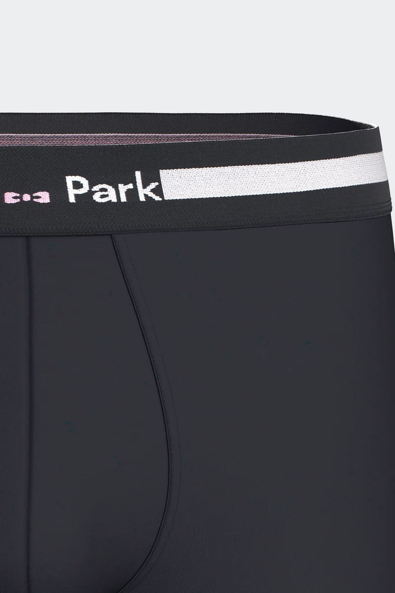 Lot de 2 boxers en jersey de coton stretch marine et ciel