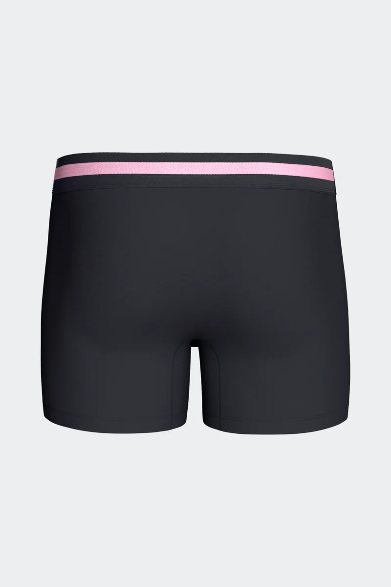 Lot de 2 boxers en jersey de coton stretch marine