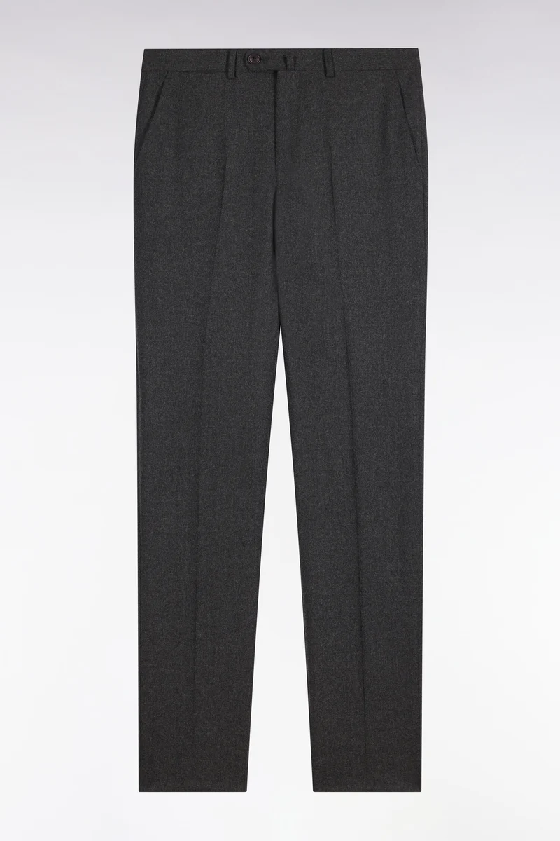 Pantalon gris chiné