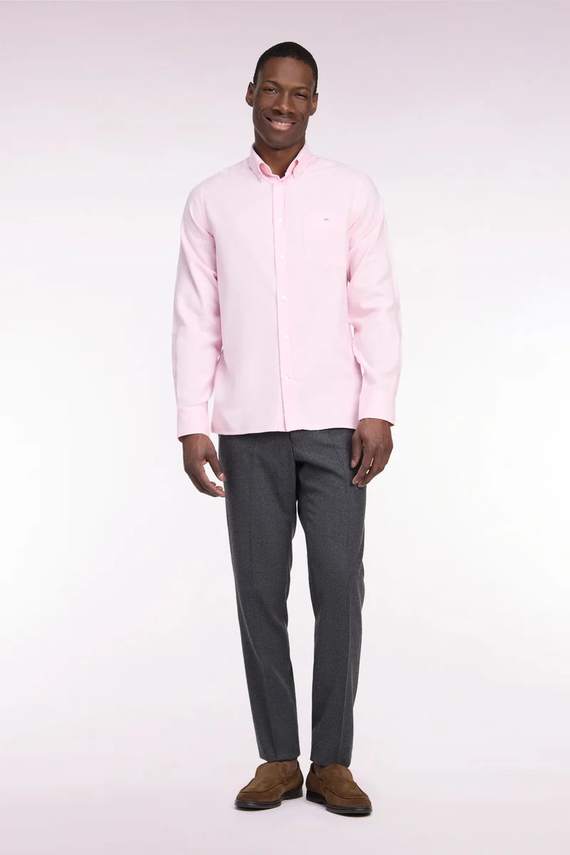 Pantalon gris chiné