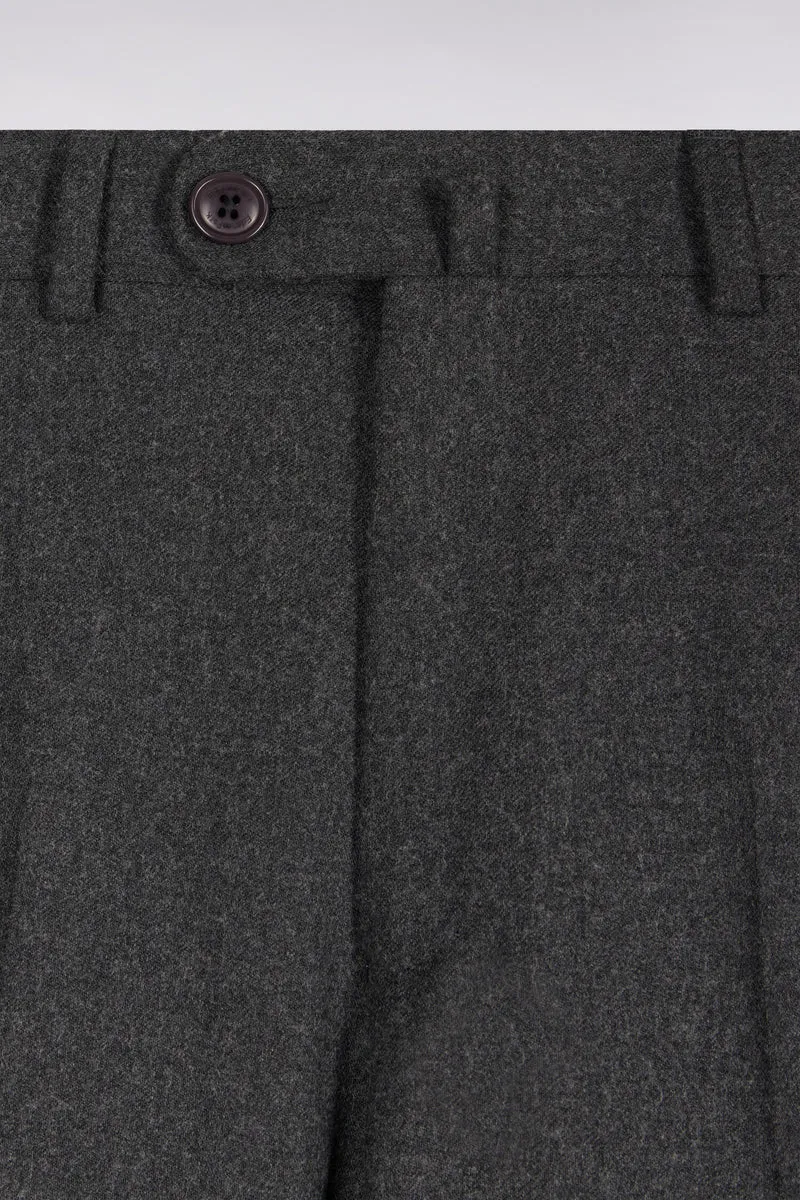 Pantalon gris chiné
