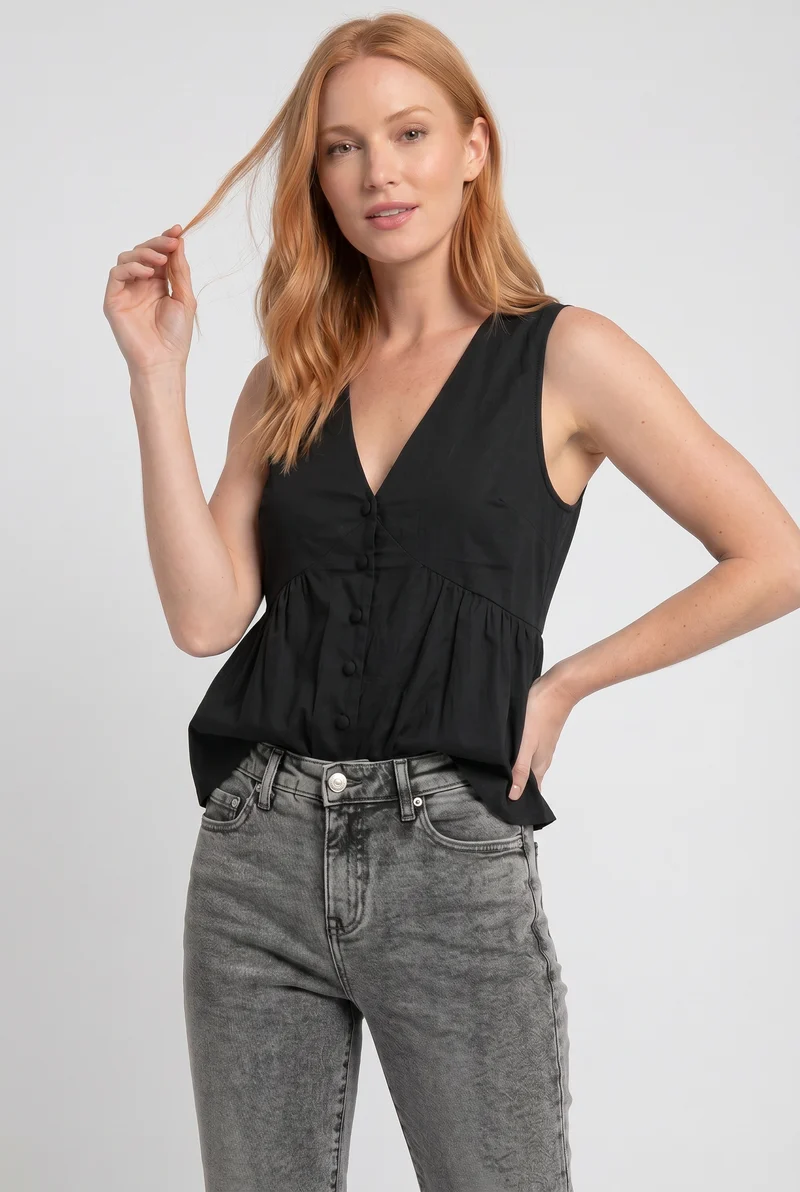 Camisole boutonnée