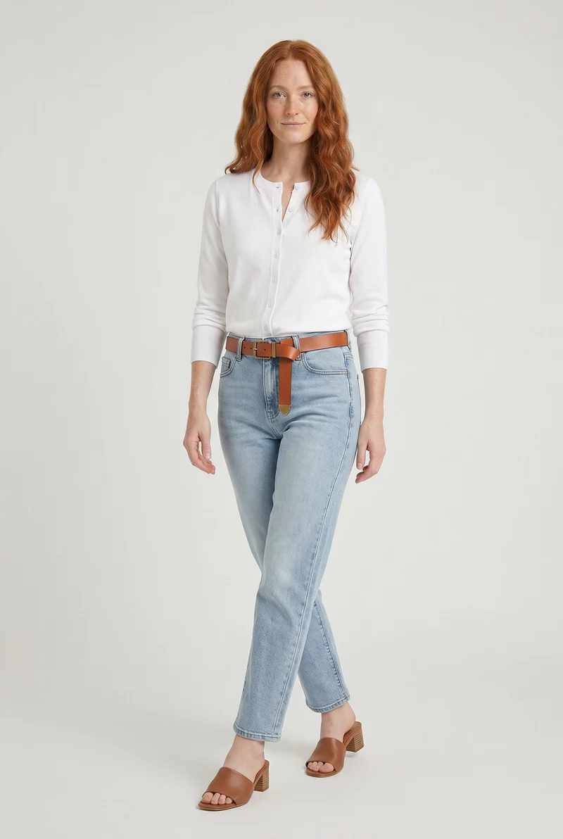 Le jeans coupe droite | Modèle Daisy