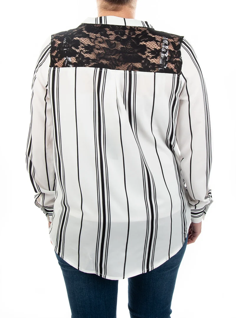 Blouse Lady Dutch lignée