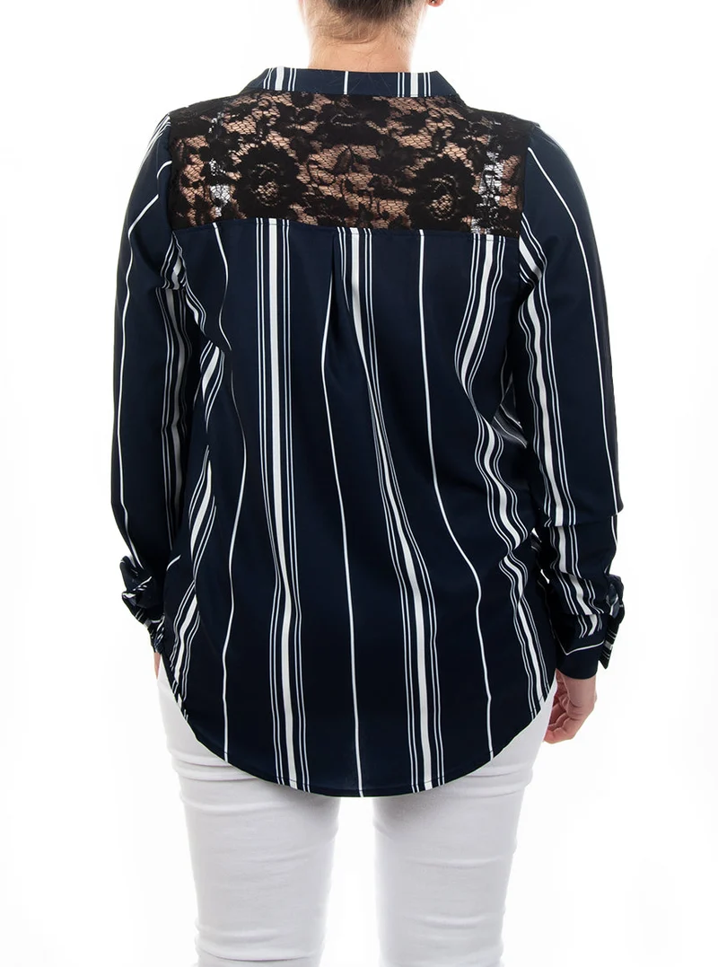 Blouse Lady Dutch lignée