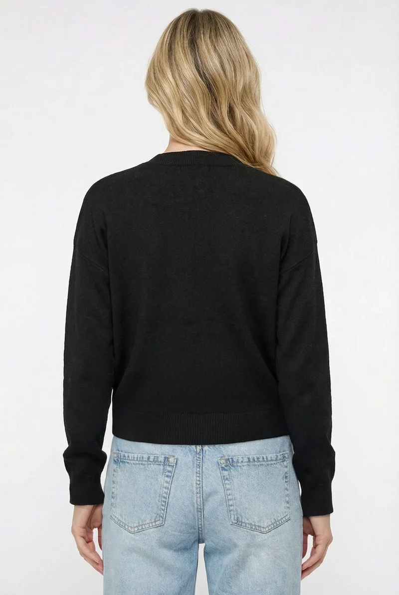 Le cardigan noir