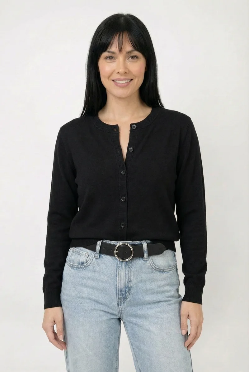 Cardigan en tricot doux