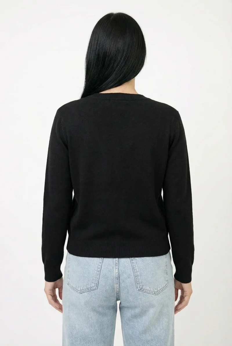 Cardigan en tricot doux