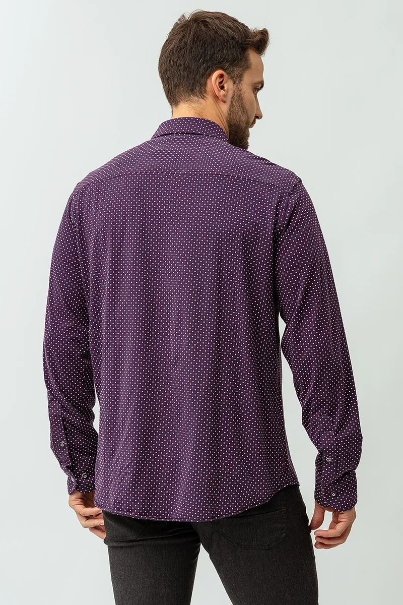 La chemise imprimée géo ultra extensible