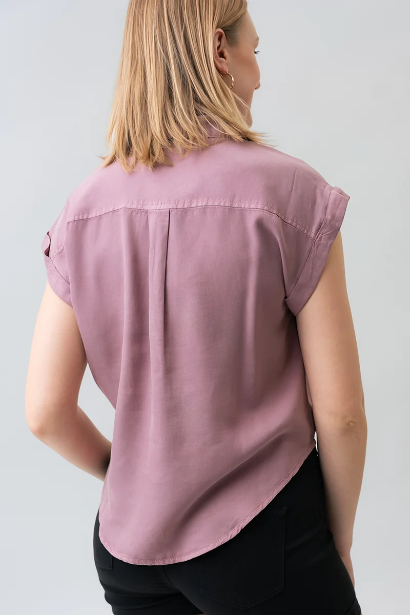 Le short sculptant en denim coloré