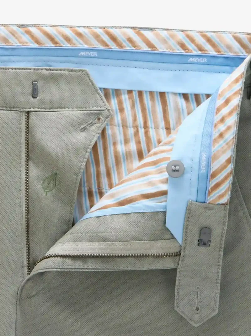 Pantalon chino Meyer vert