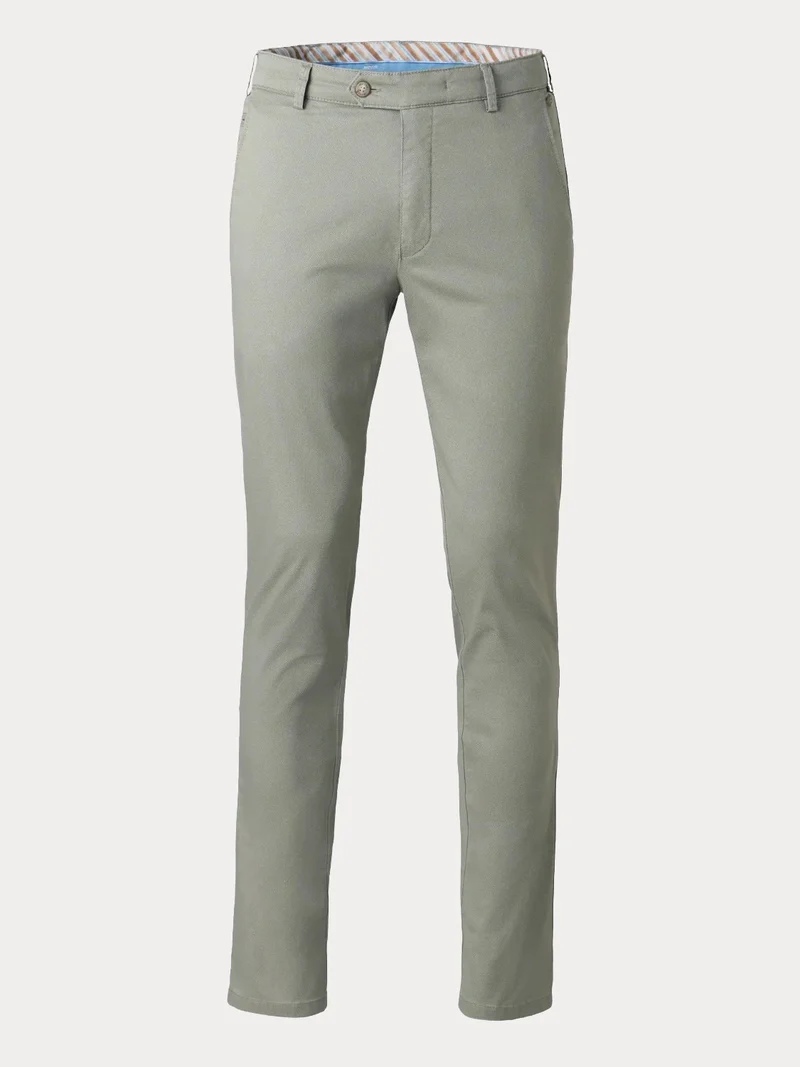 Pantalon chino Meyer vert