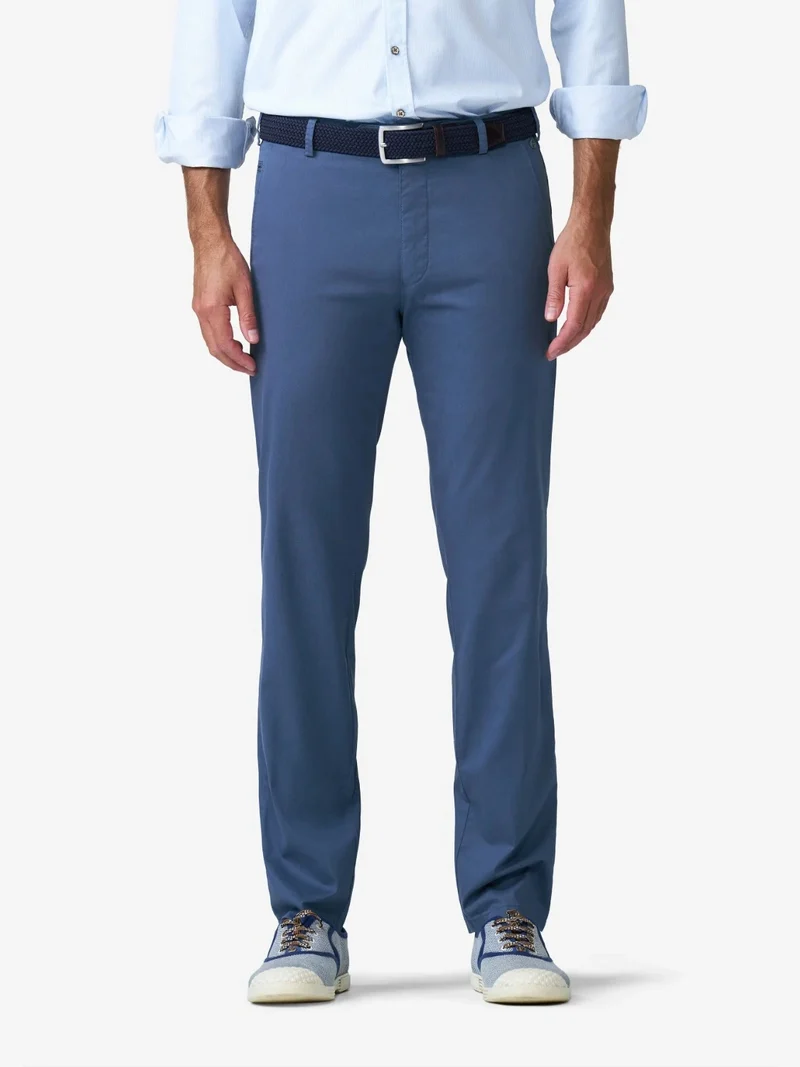 Pantalon chino Meyer bleu