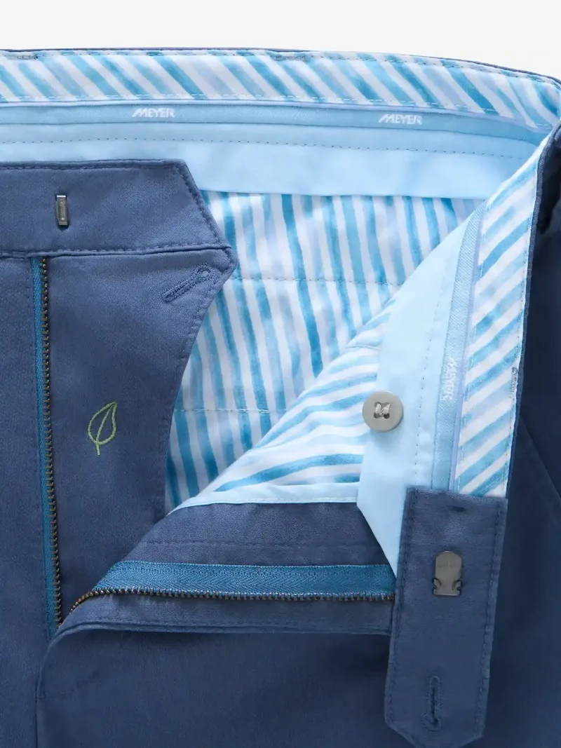 Pantalon chino Meyer bleu