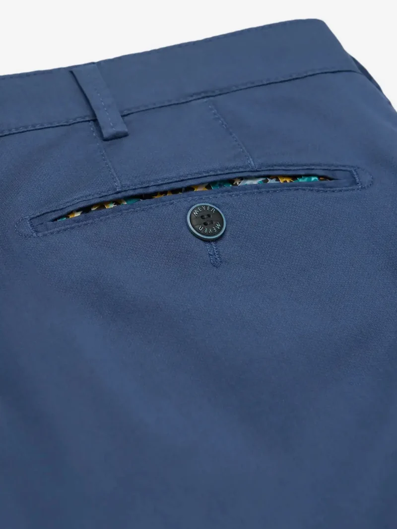 Pantalon chino Meyer bleu