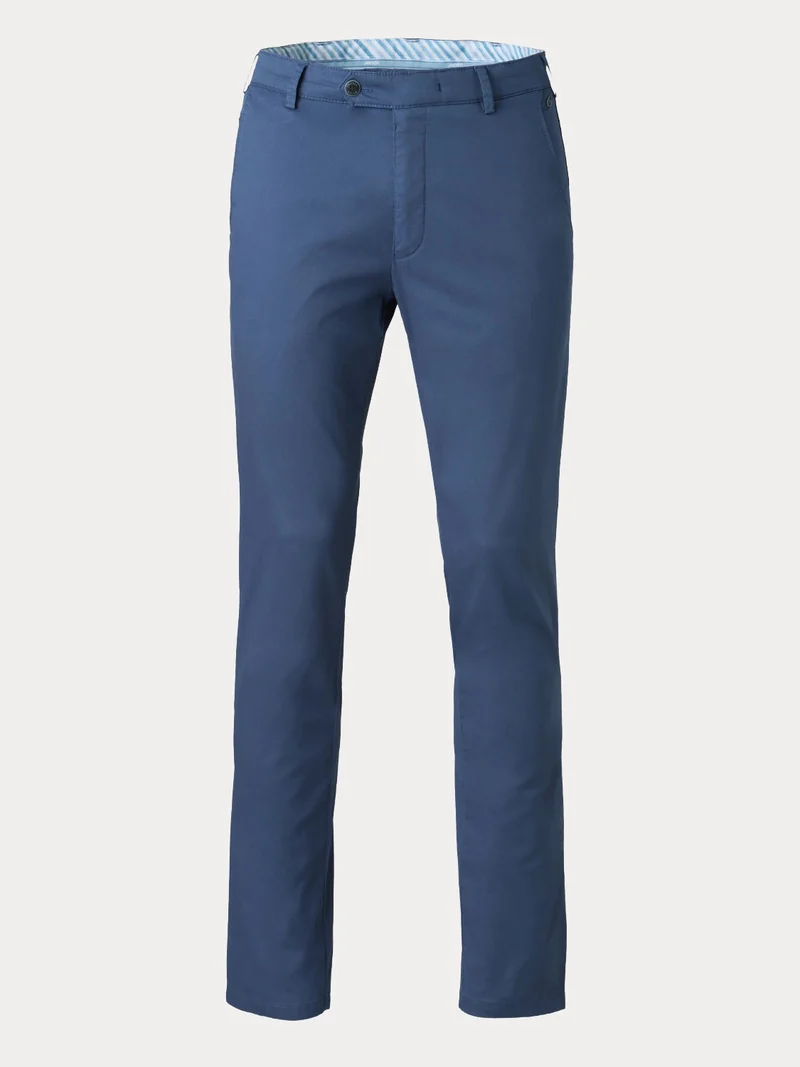 Pantalon chino Meyer bleu