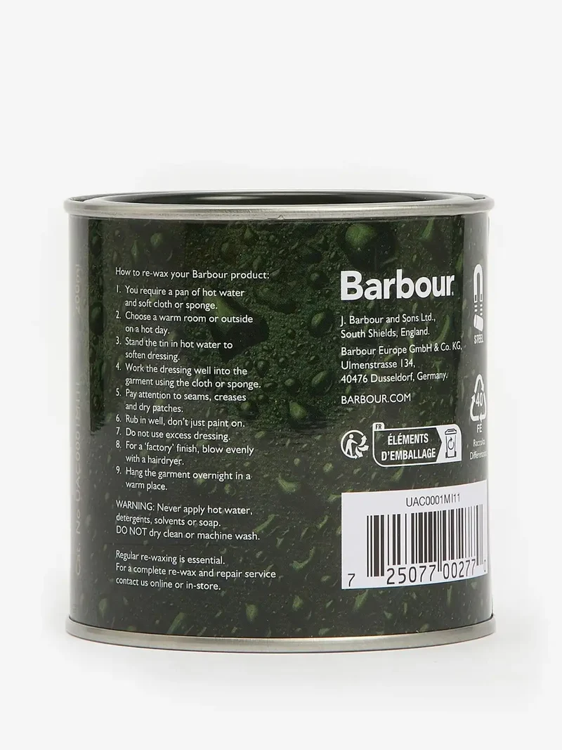 Cire d'entretien Barbour