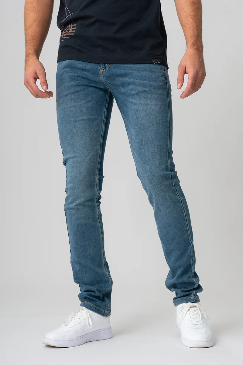 Le jeans étroit taille régulière | Modèle G_Fit