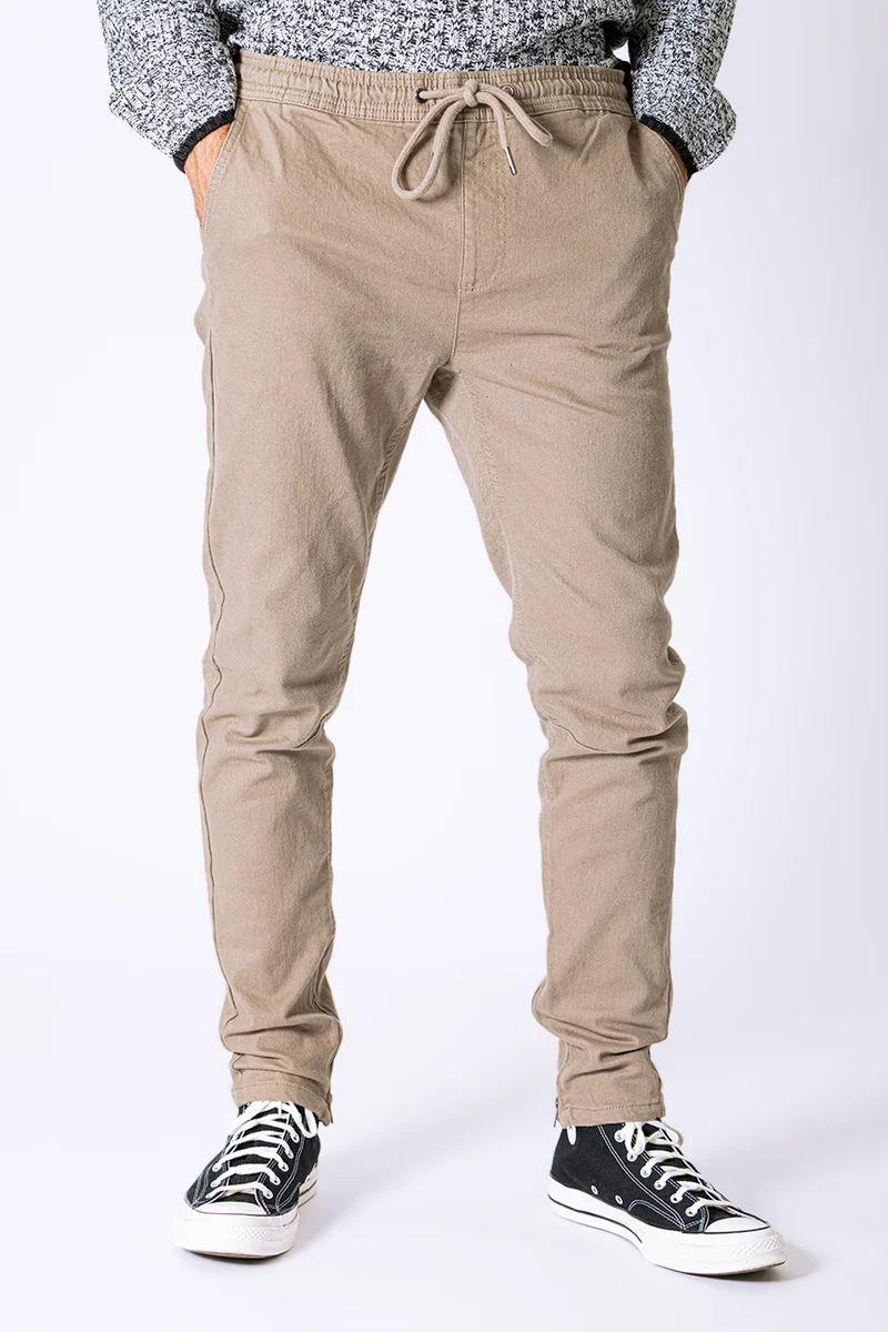 Le pantalon taille élastique