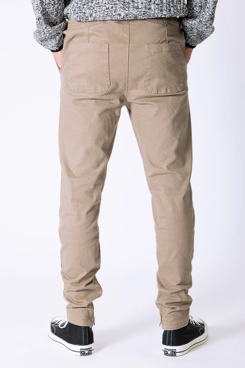 Le pantalon taille élastique